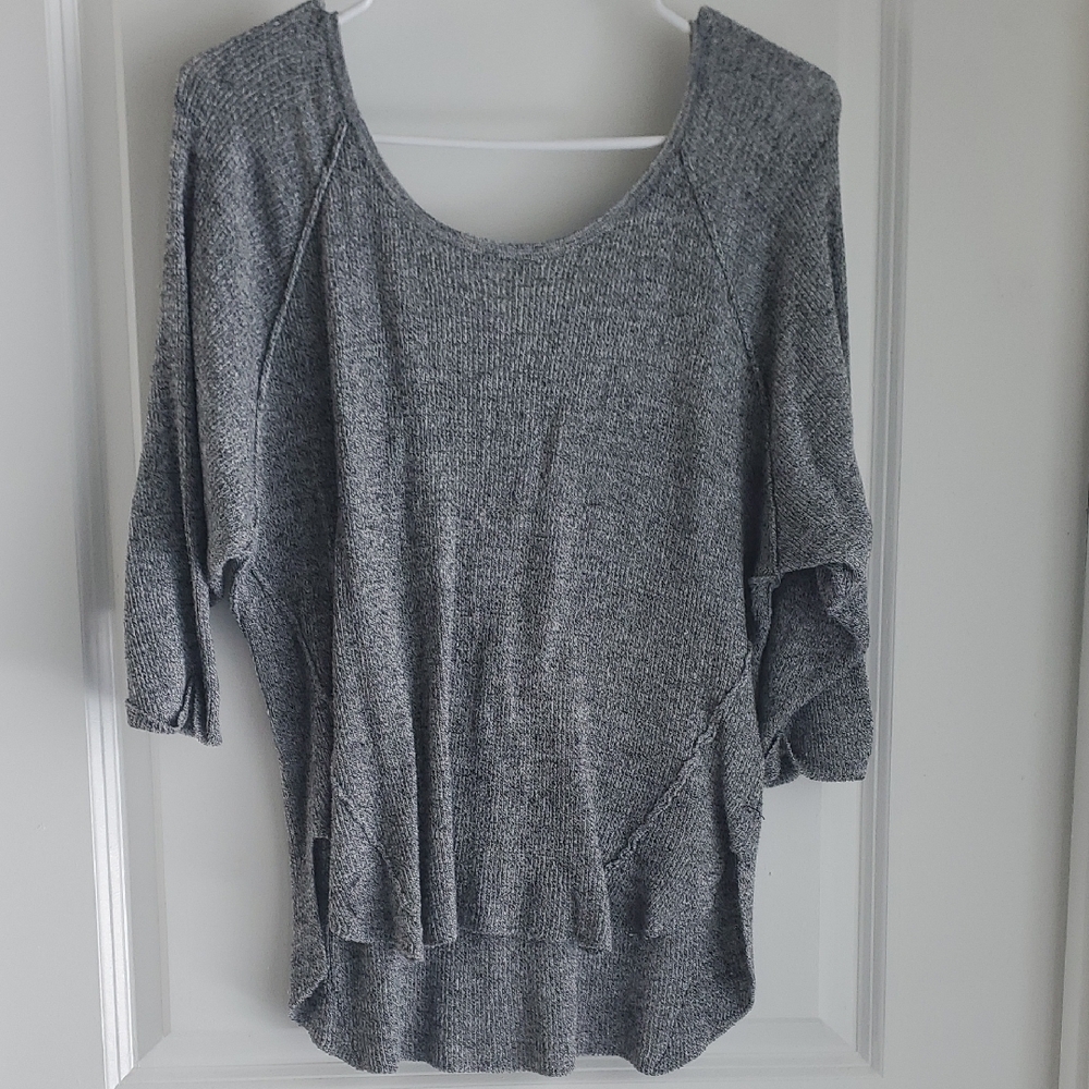 Silver Jeans Gray Women's Sweater - Crew Neck